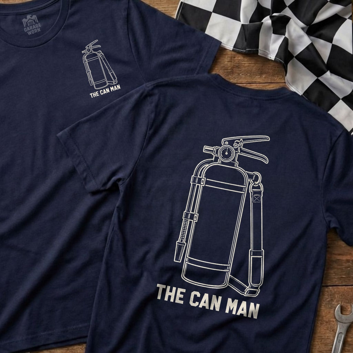 Navy | Front & Back