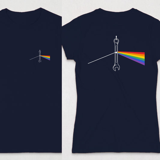 Navy | Left Chest + Back