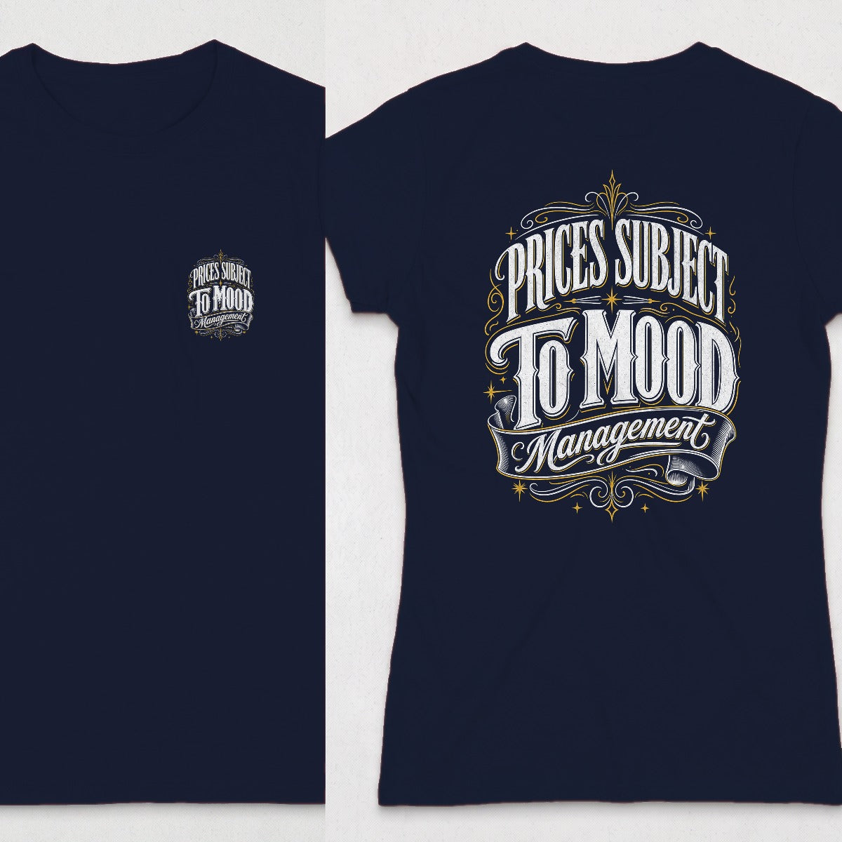 Navy | Front & Back