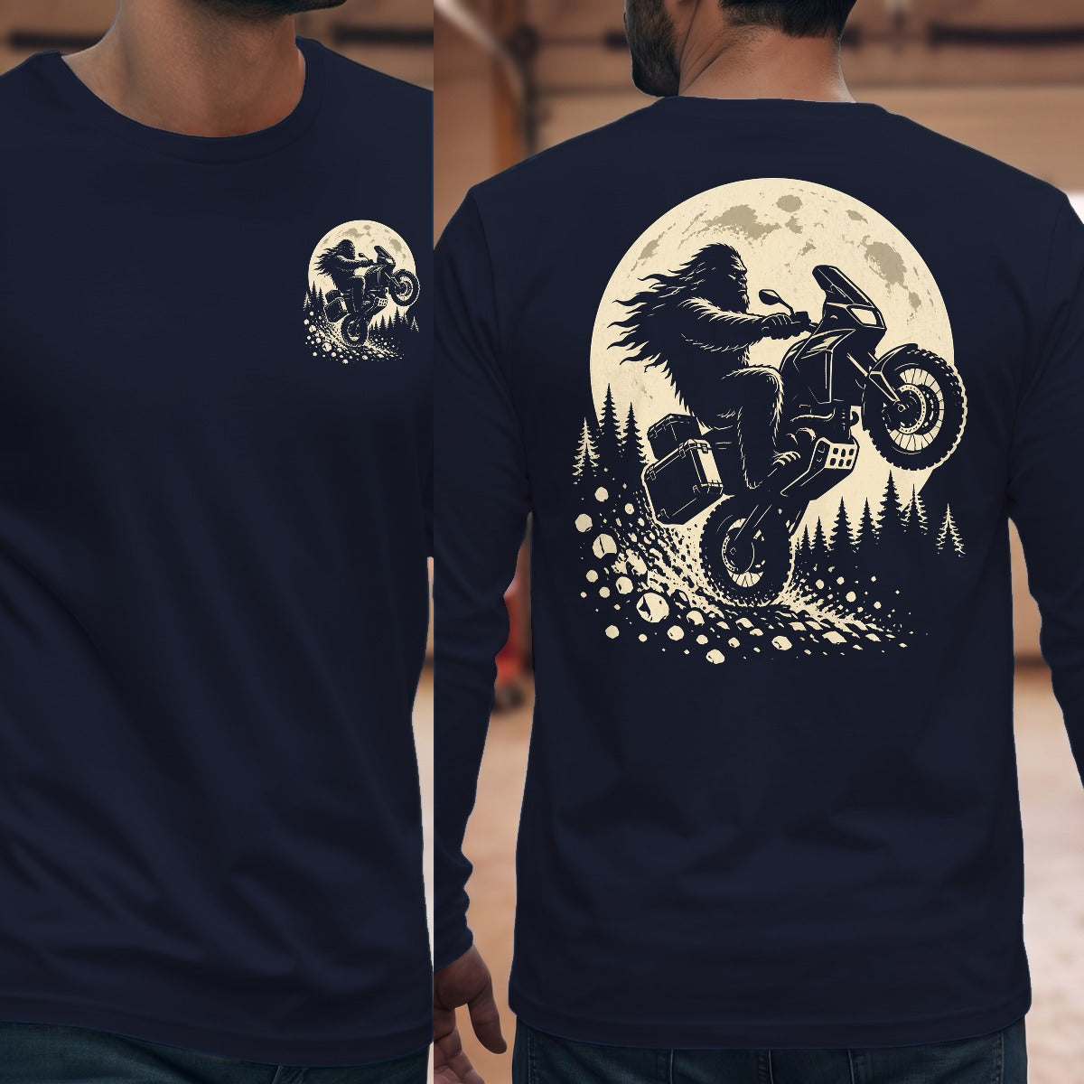 Navy | Front & Back