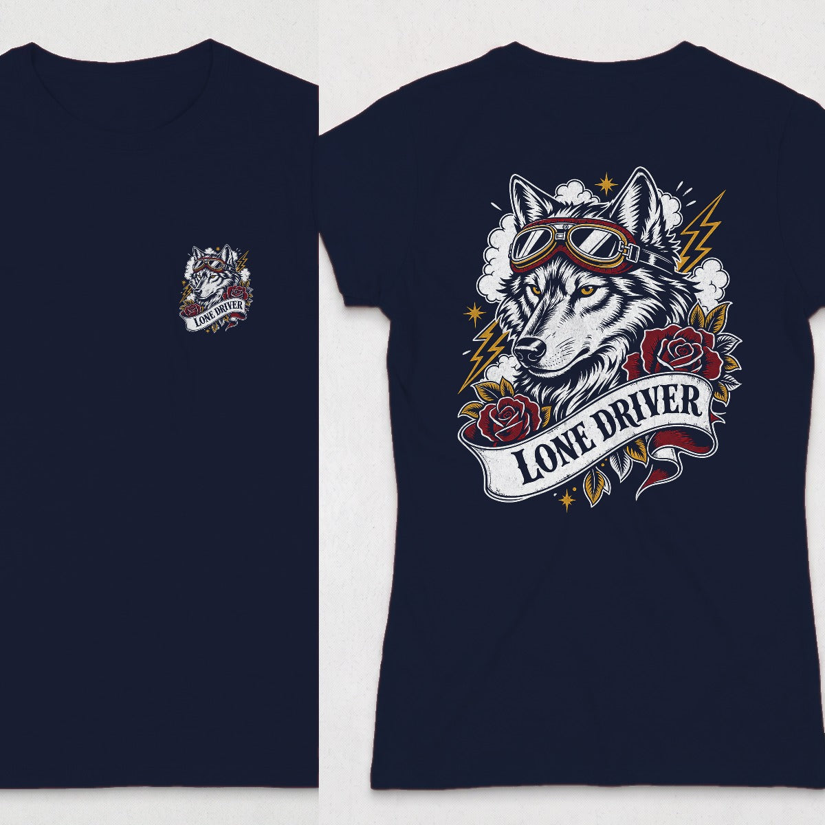 Navy | Front & Back