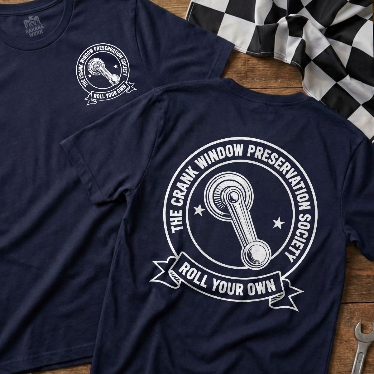 Navy | Front & Back