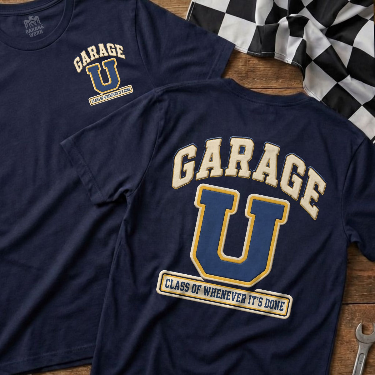 Navy | Front & Back
