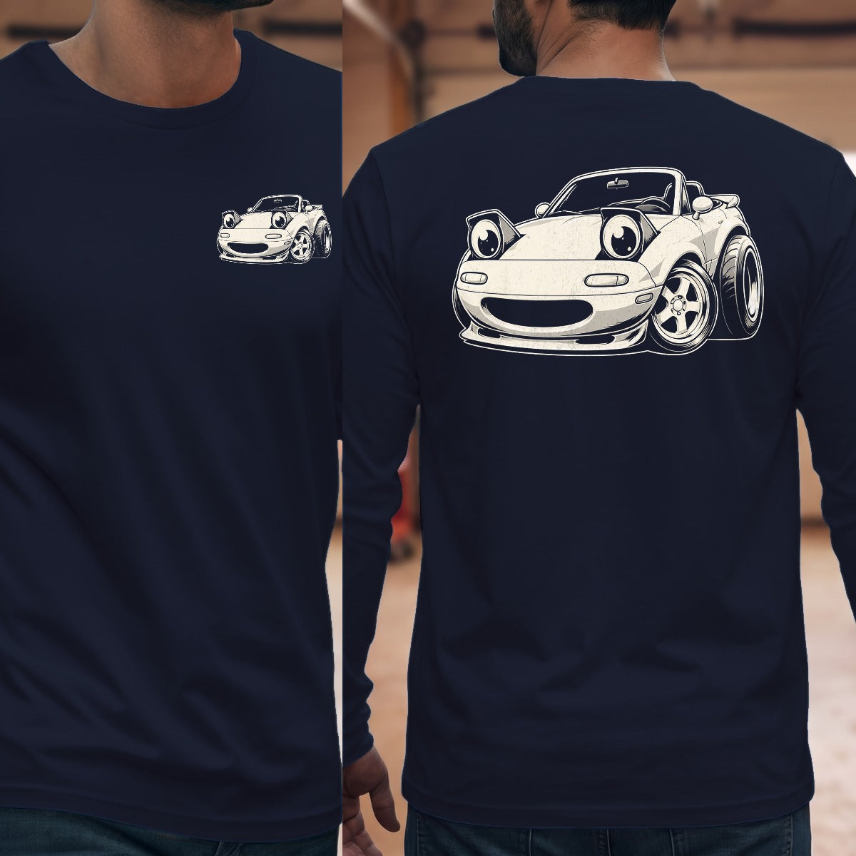 Navy | Front & Back