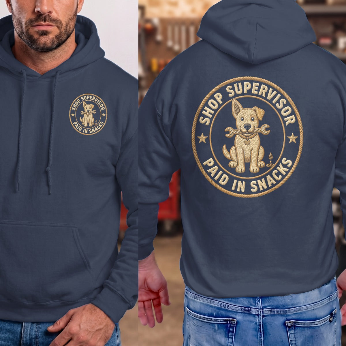 Navy | Front & Back