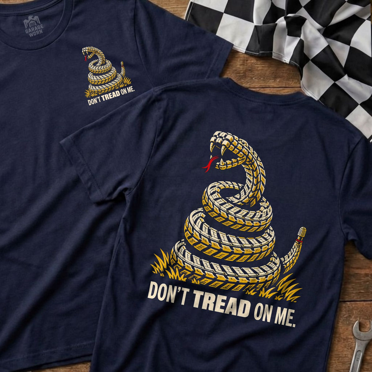 Navy | Front & Back