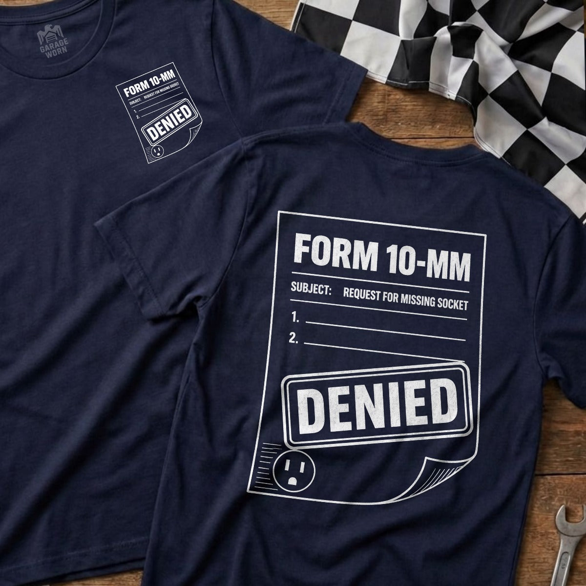 Navy | Front & Back
