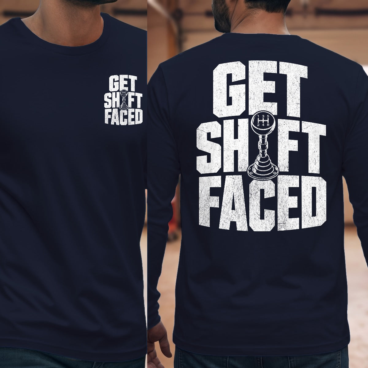 Navy | Front & Back