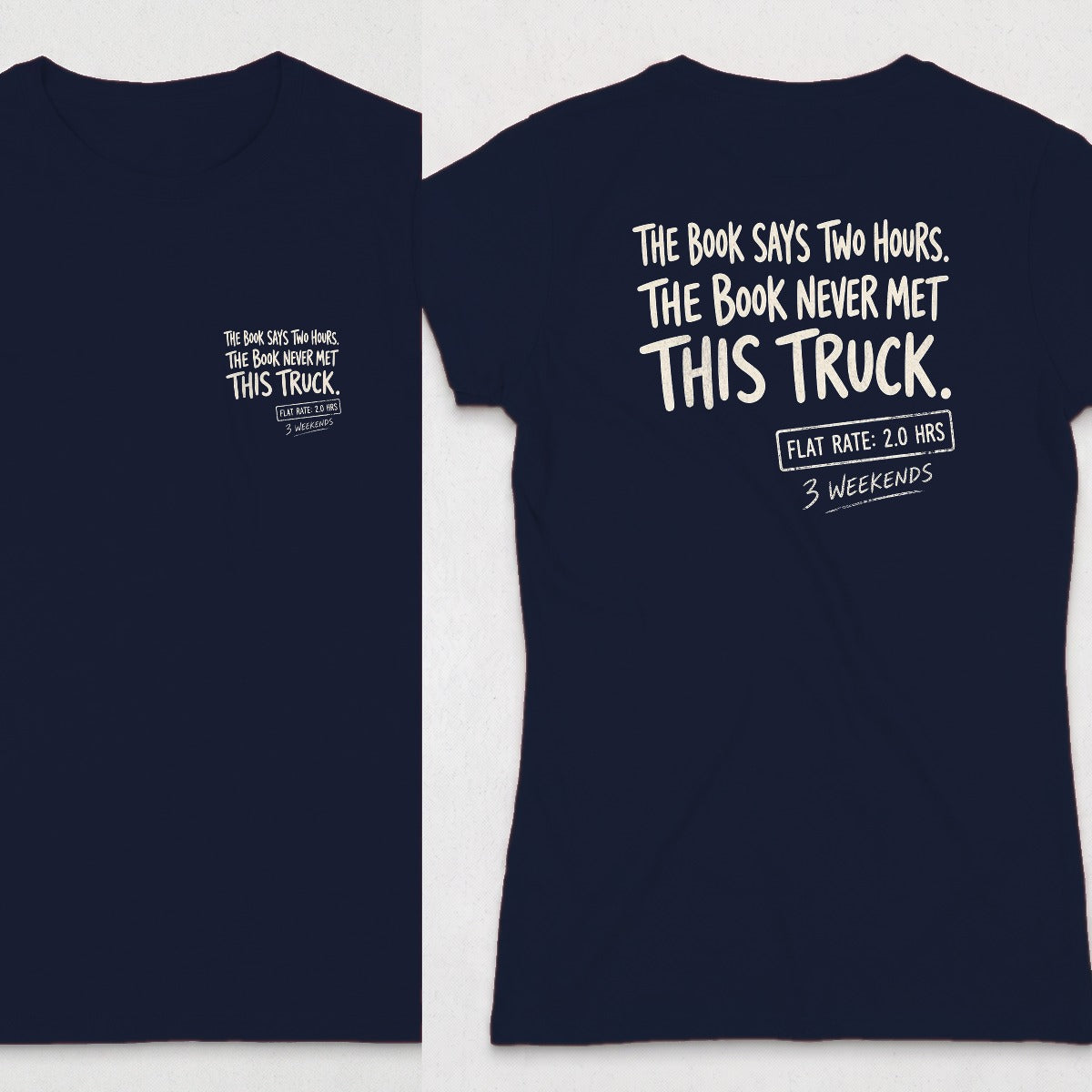 Navy | Front & Back