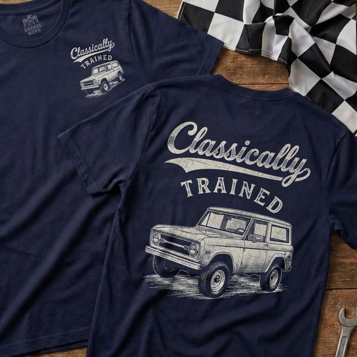 Navy | Front & Back