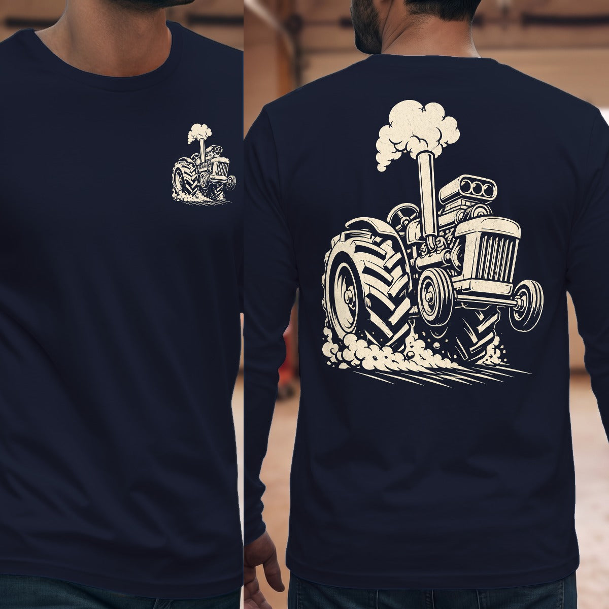 Navy | Front & Back
