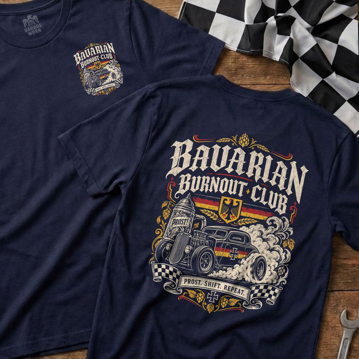 Navy | Front & Back
