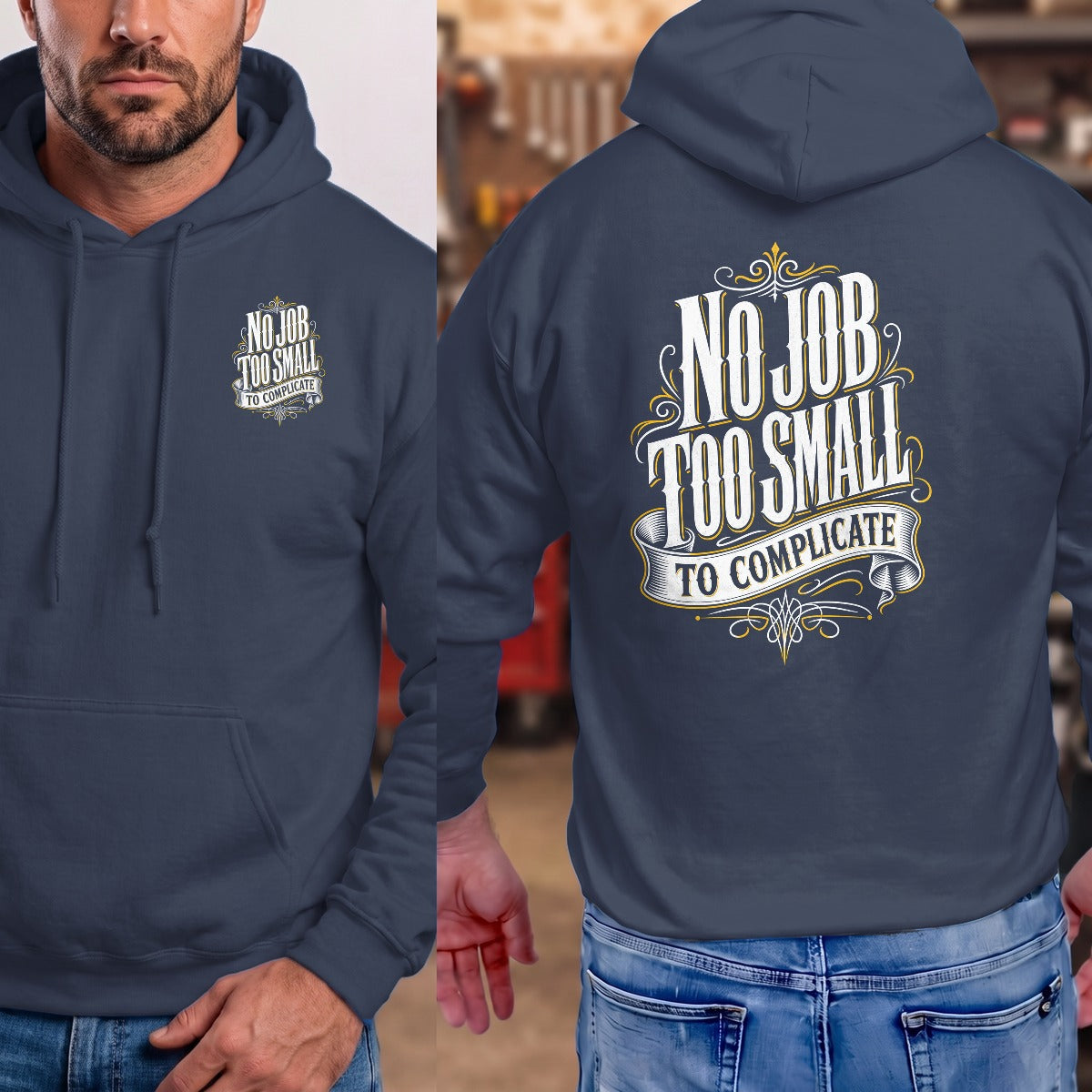 Navy | Front & Back