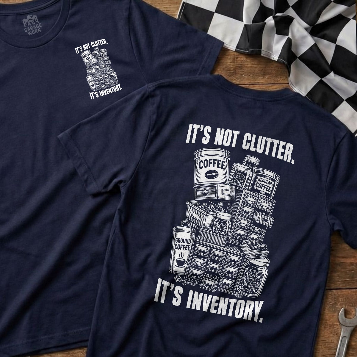 Navy | Front & Back
