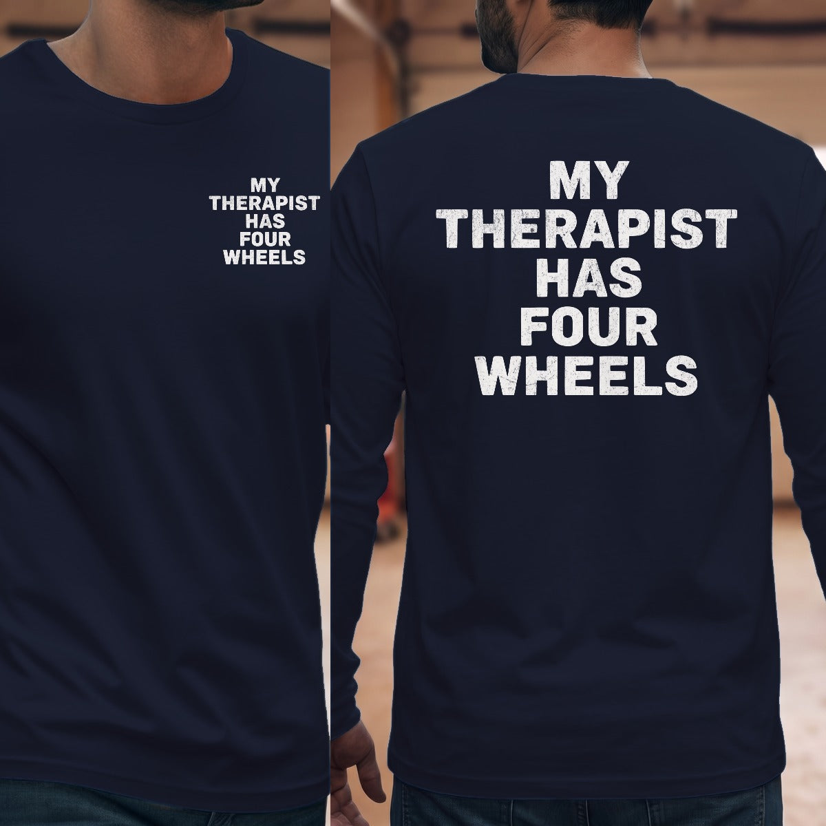 Navy | Front & Back