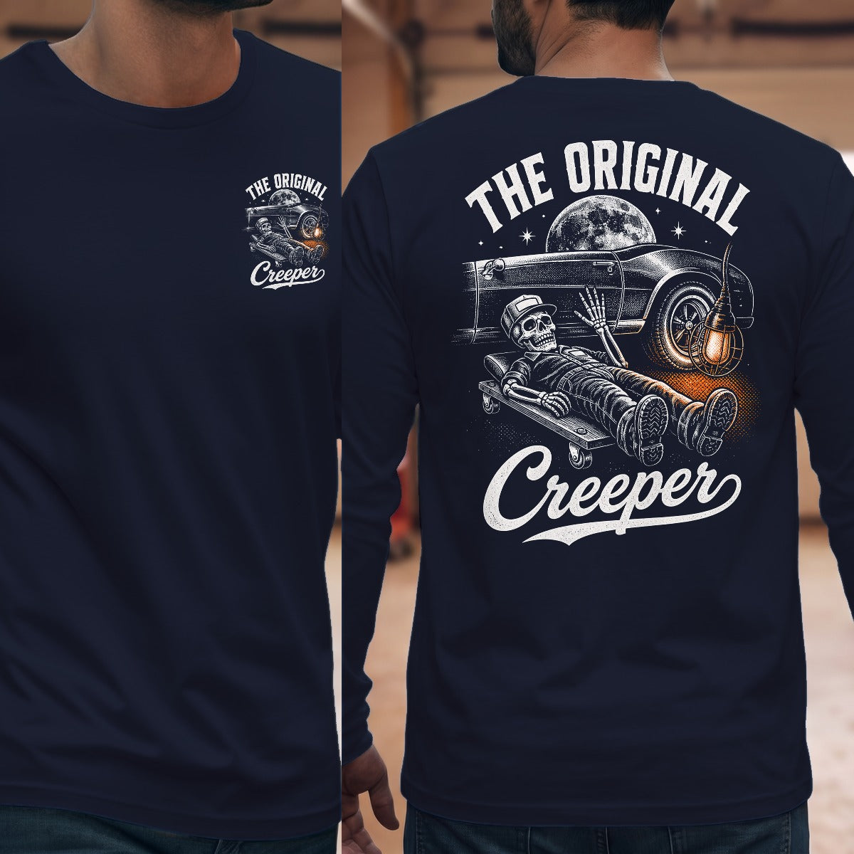 Navy | Front & Back
