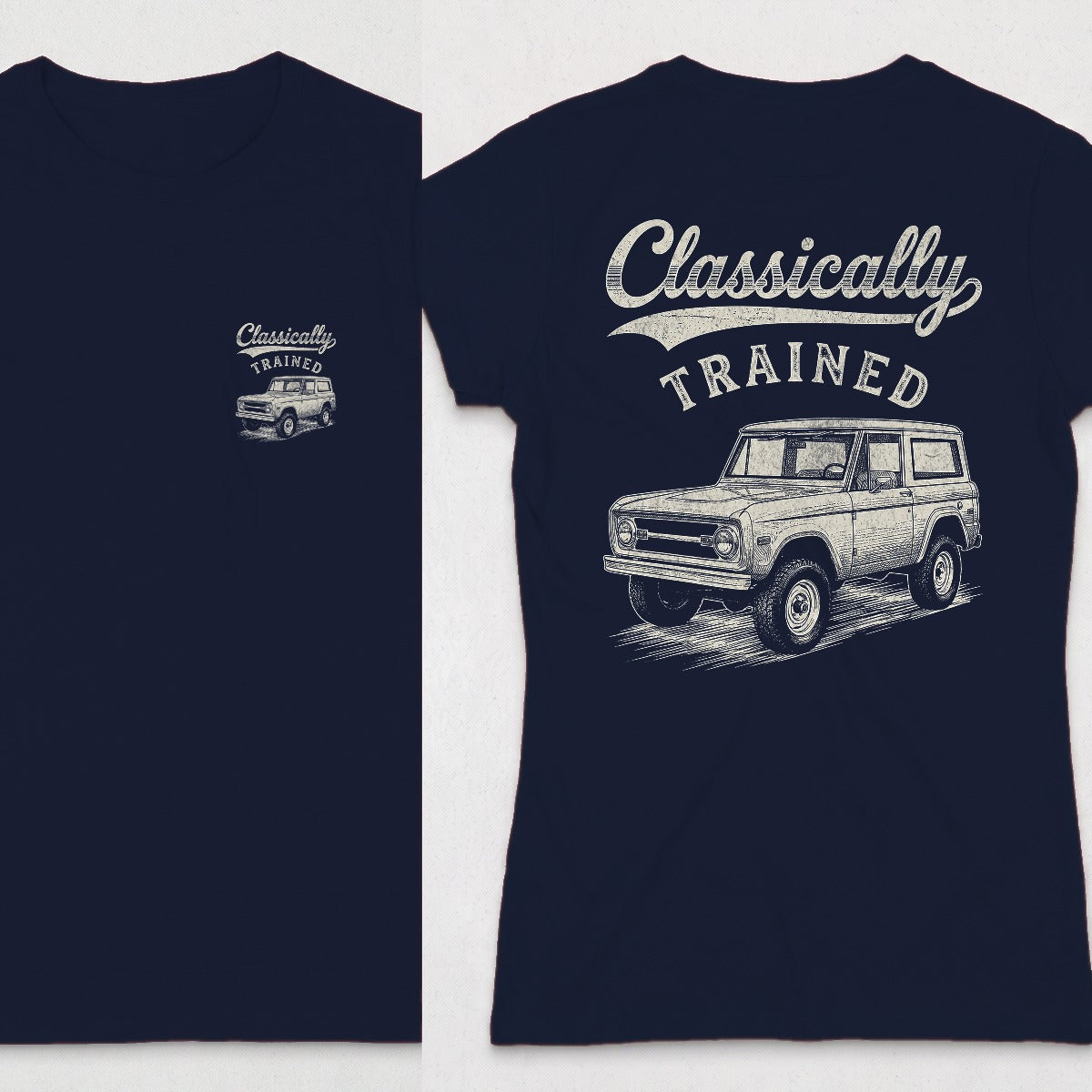 Navy | Front & Back