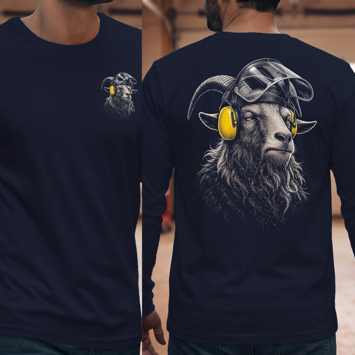 Navy | Front & Back