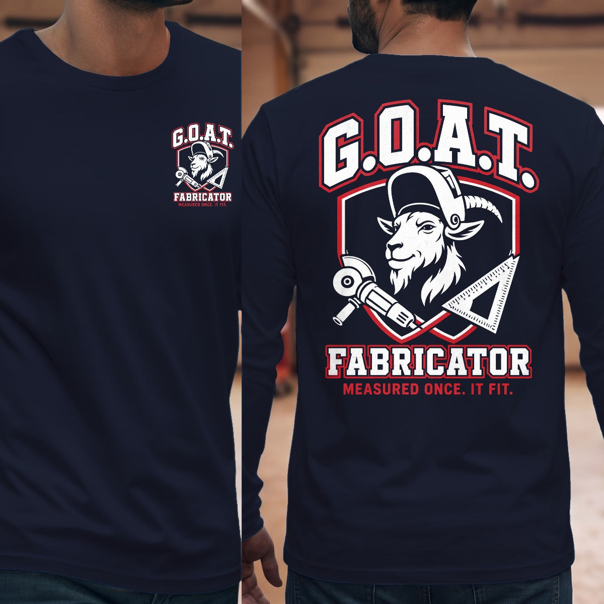 Navy | Front & Back