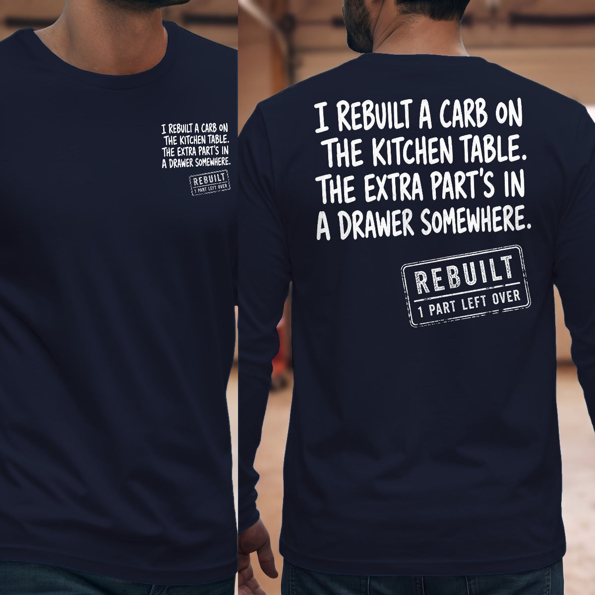 Navy | Front & Back