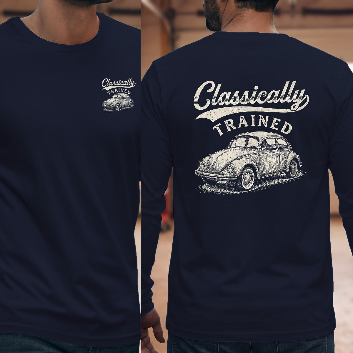 Navy | Front & Back