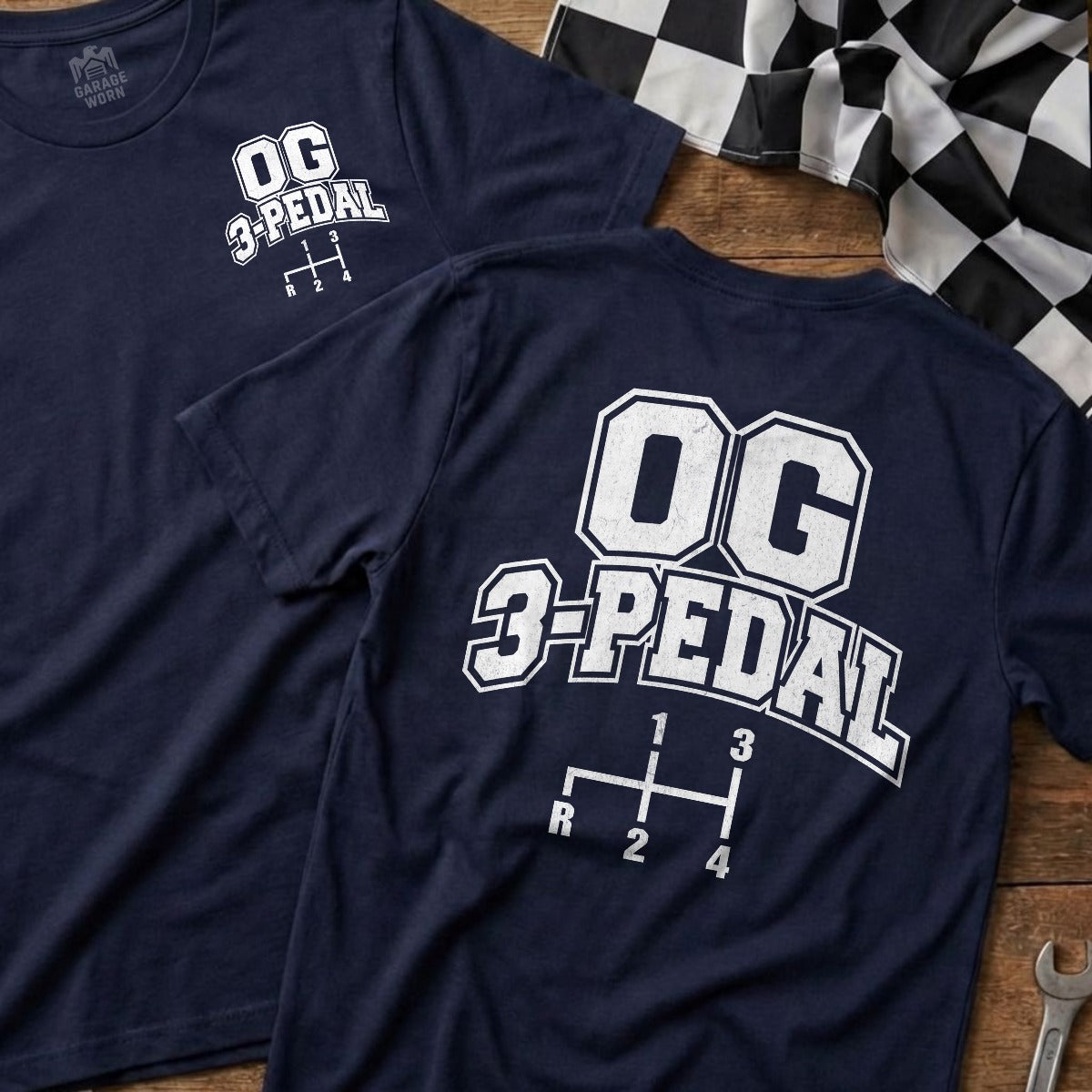 Navy | Front & Back