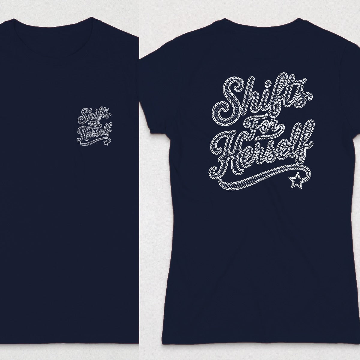 Navy | Front & Back