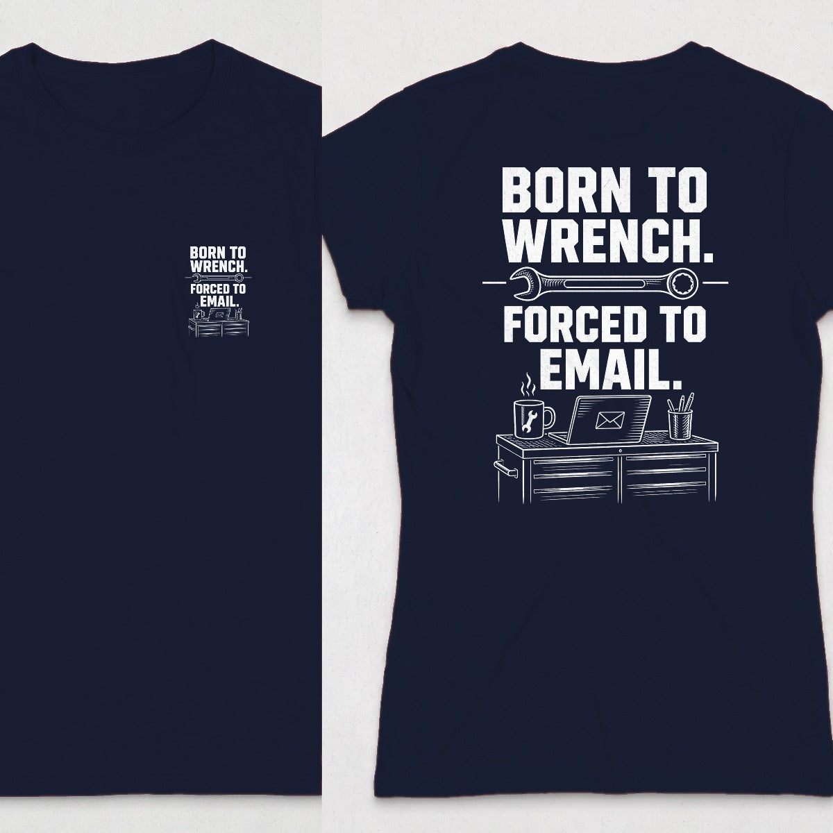 Navy | Front & Back