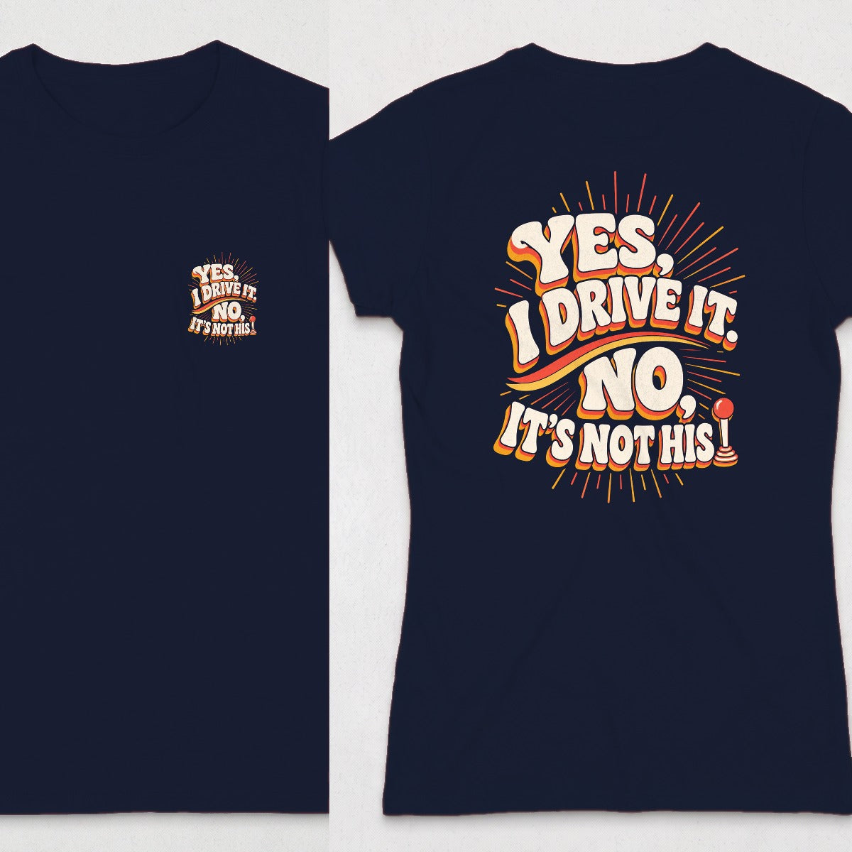 Navy | Front & Back
