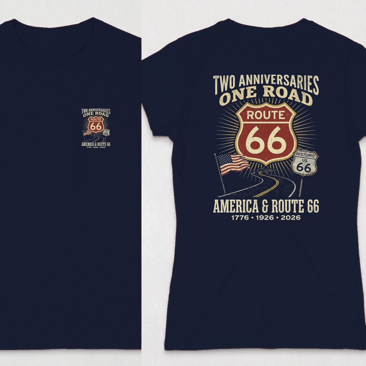 Navy | Front & Back