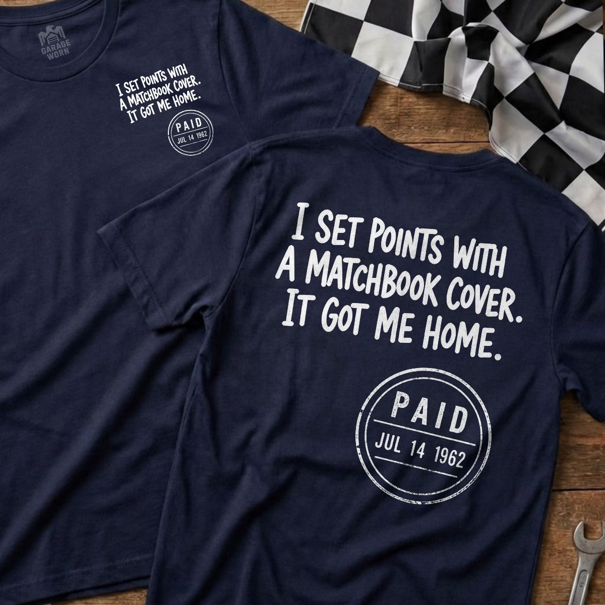 Navy | Front & Back
