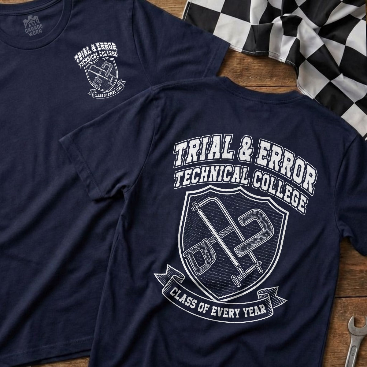 Navy | Front & Back
