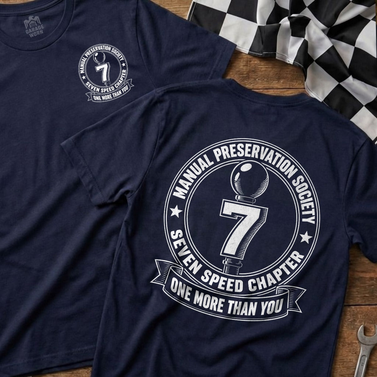 Navy | Front & Back
