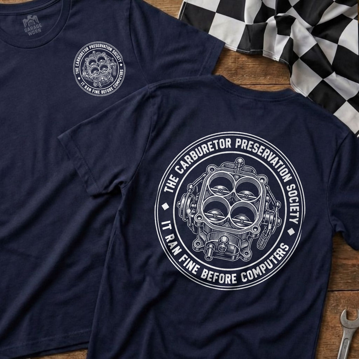 Navy | Front & Back