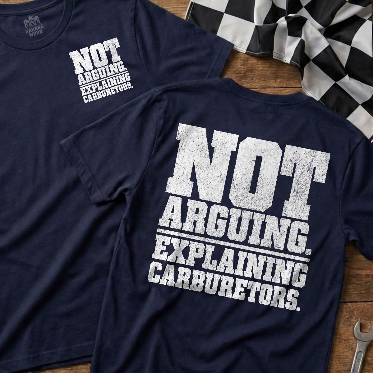 Navy | Front & Back