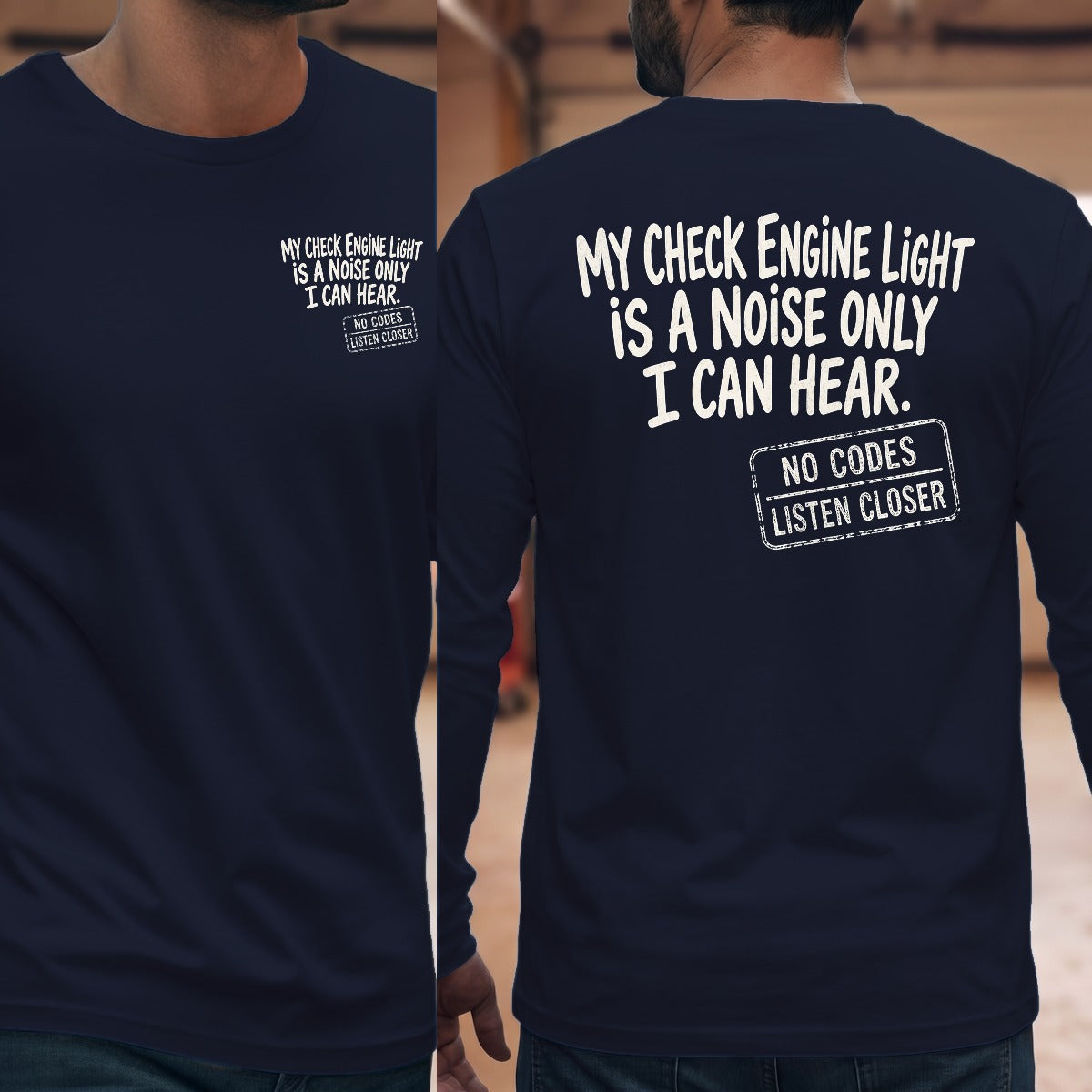 Navy | Front & Back