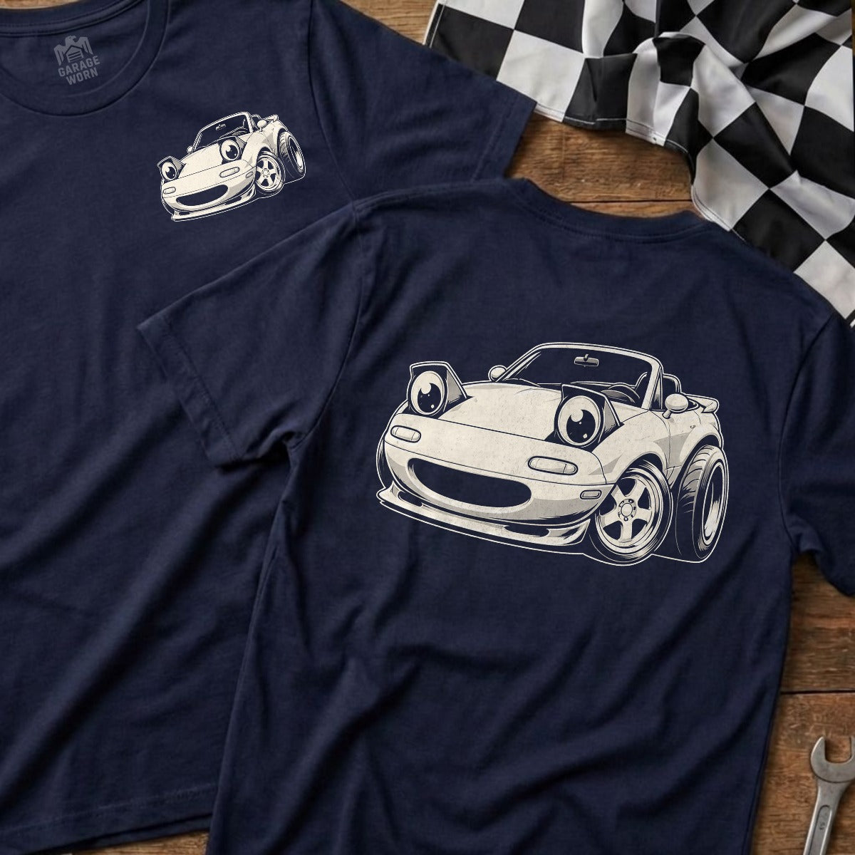 Navy | Front & Back