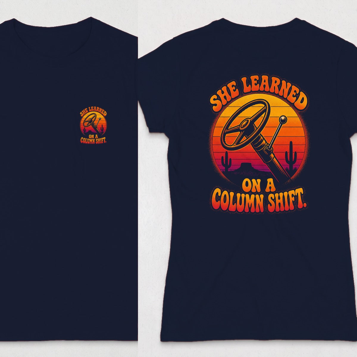 Navy | Front & Back