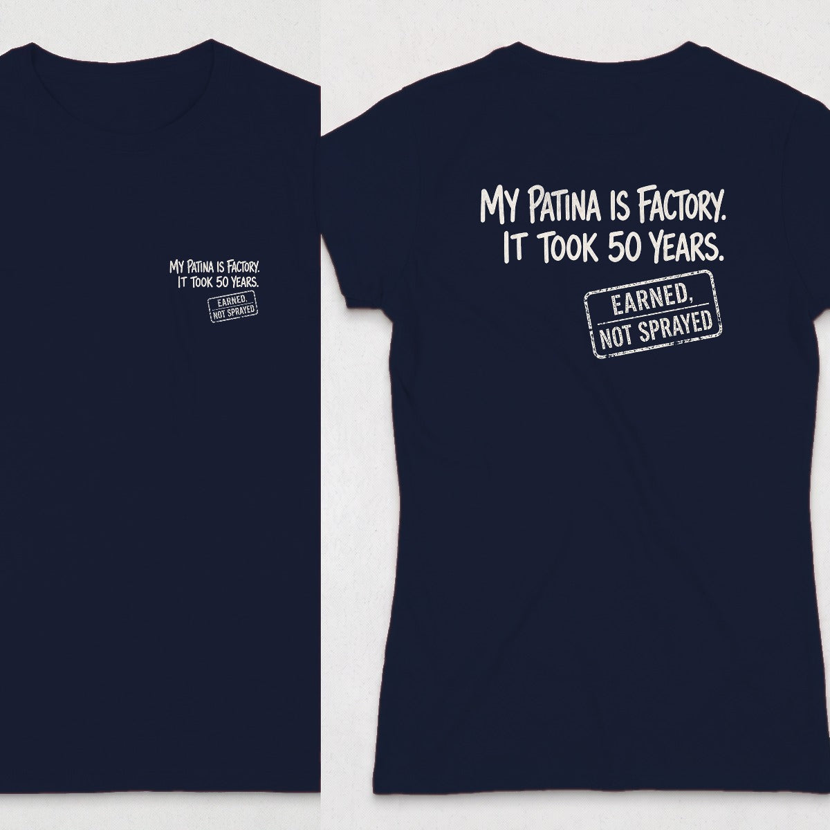 Navy | Front & Back