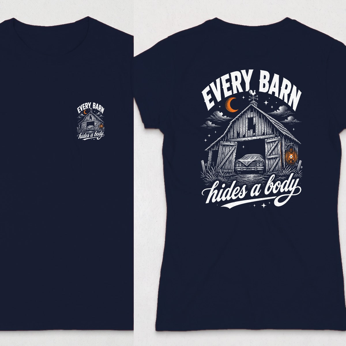 Navy | Front & Back