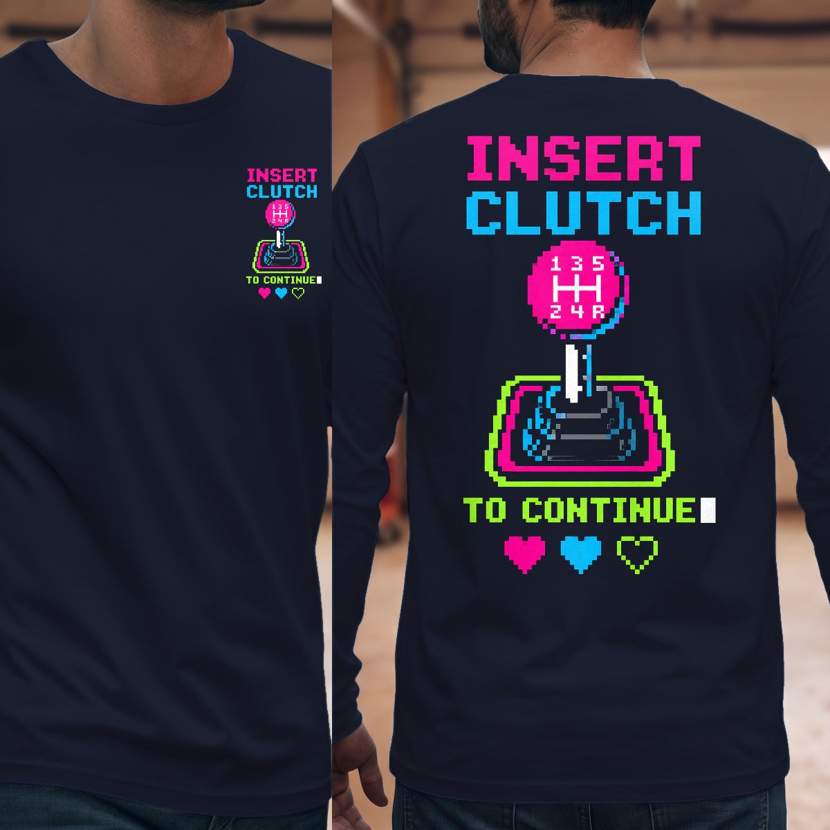 Navy | Front & Back
