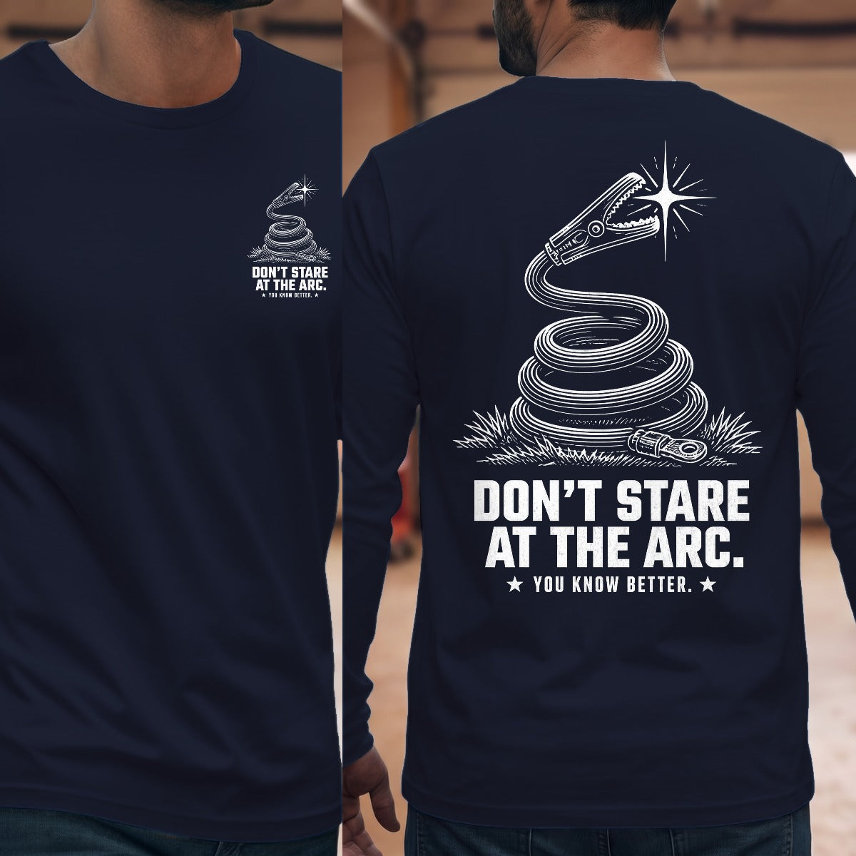 Navy | Front & Back