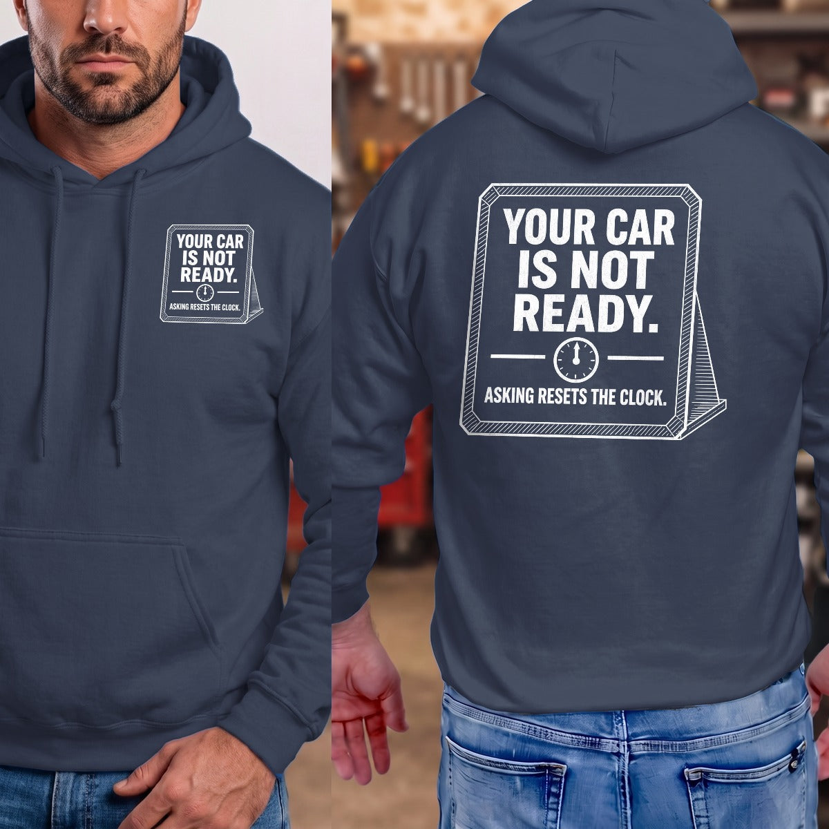 Navy | Front & Back