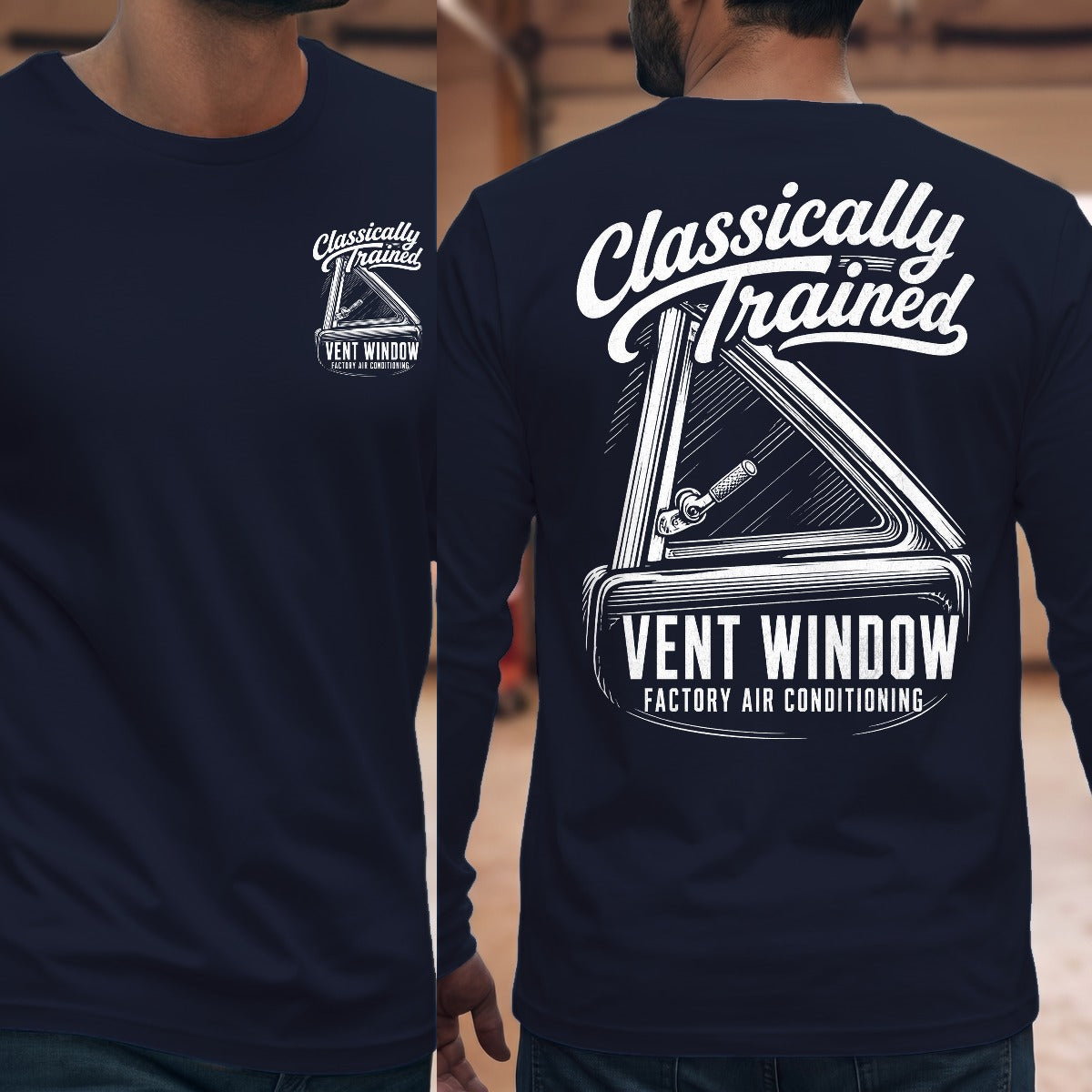 Navy | Front & Back