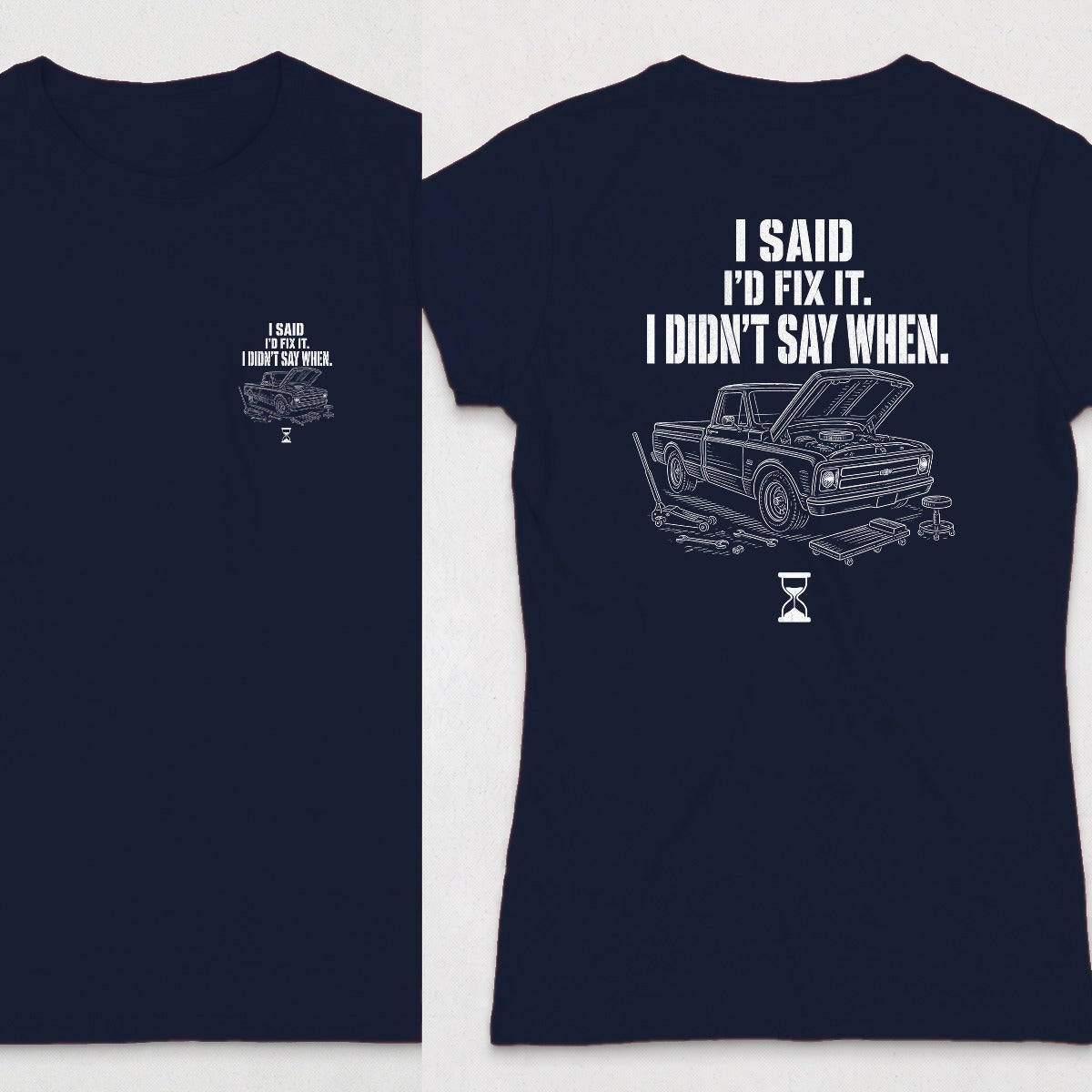 Navy | Front & Back