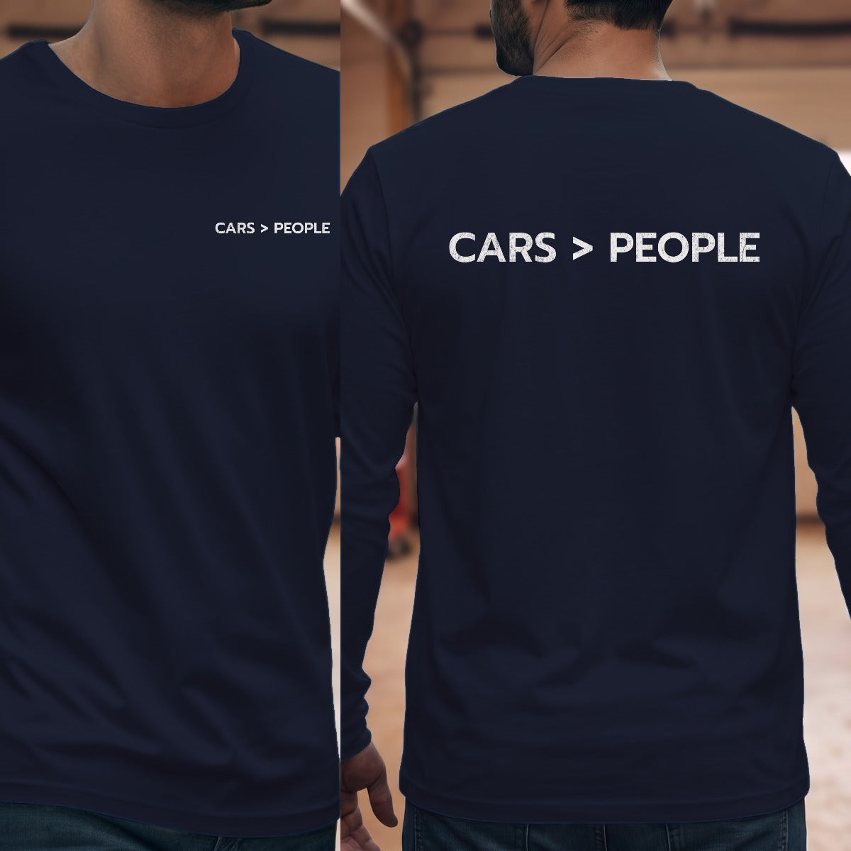 Navy | Front & Back