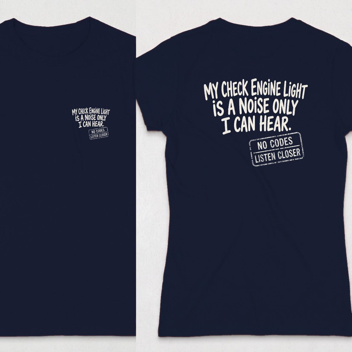 Navy | Front & Back