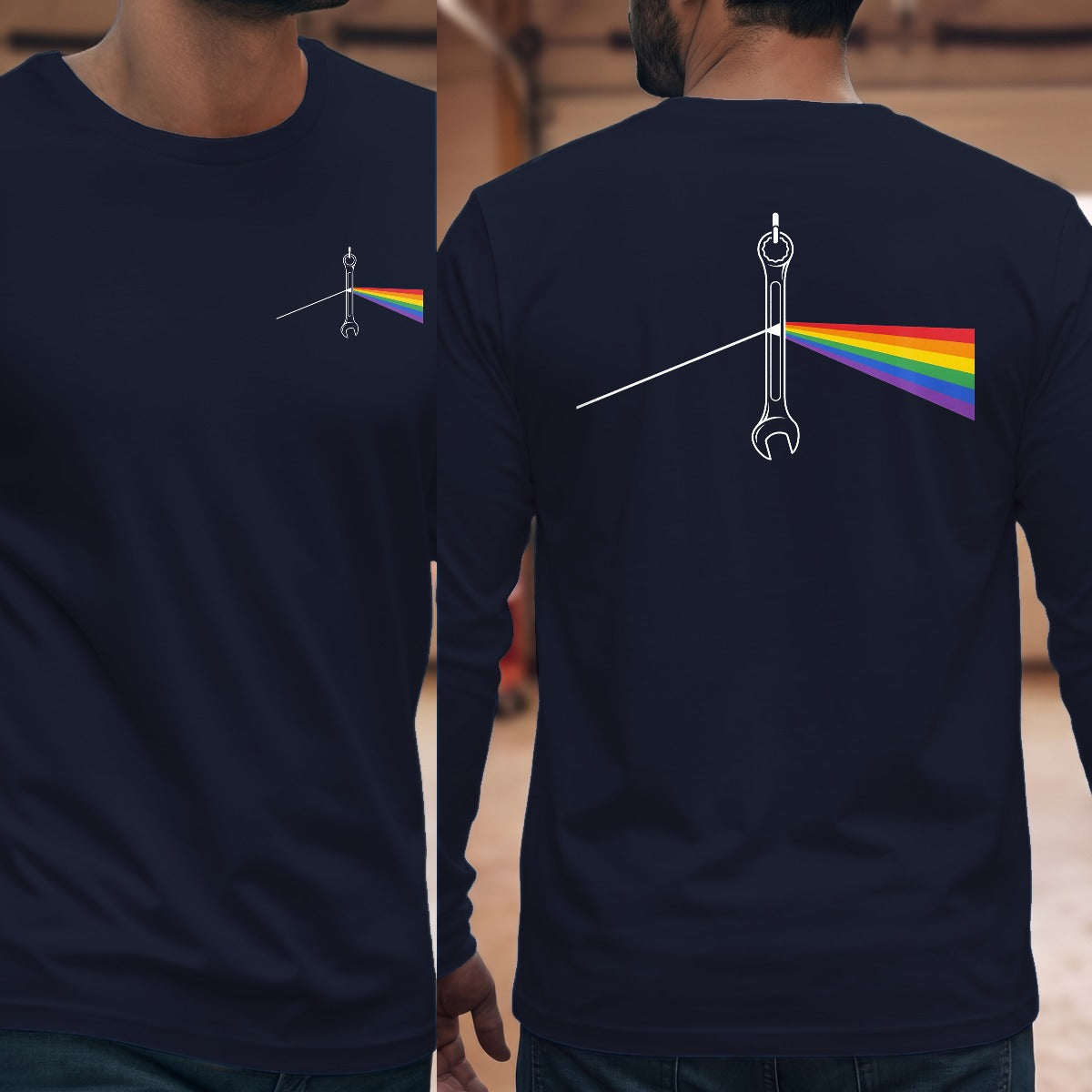 Navy | Front & Back