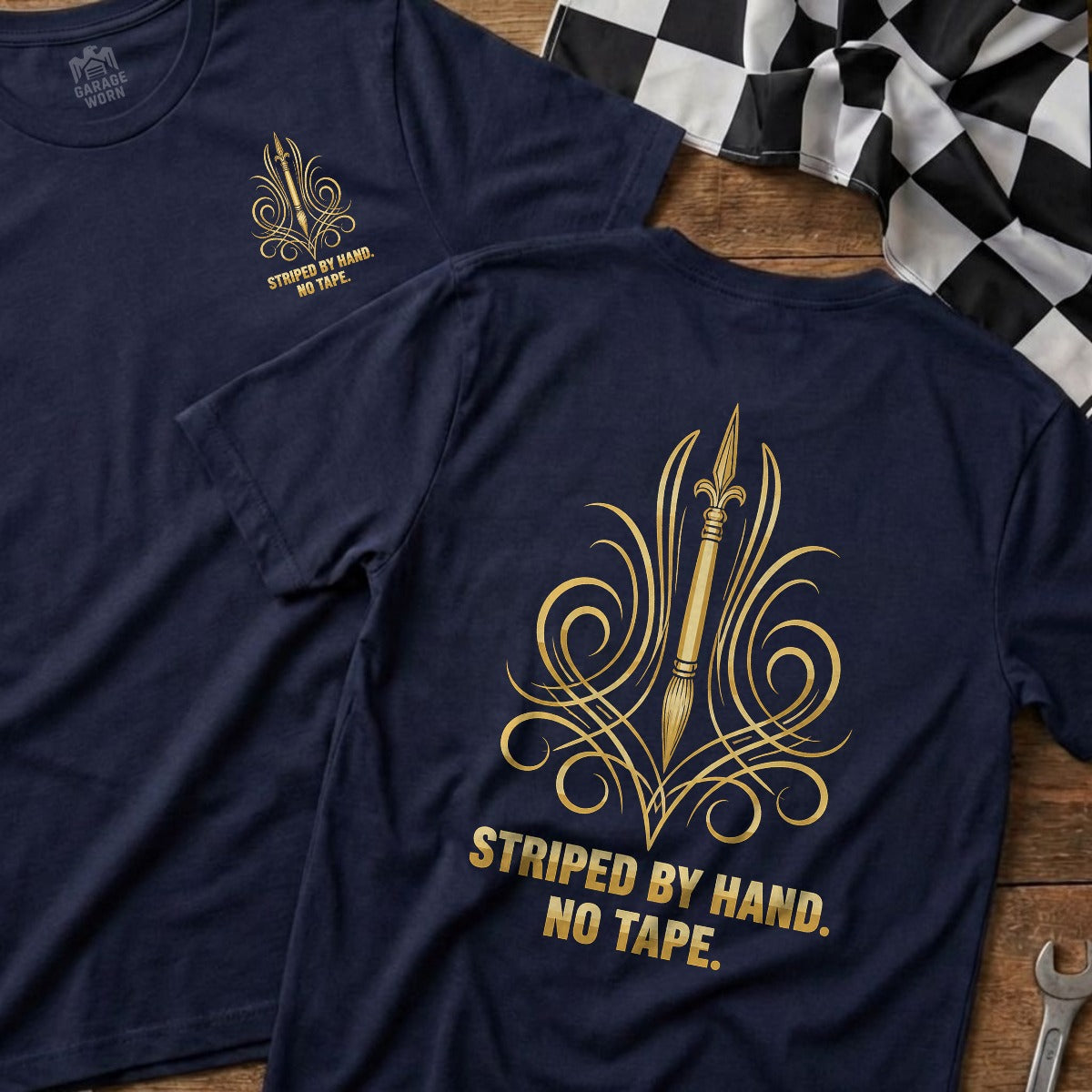Navy | Front & Back