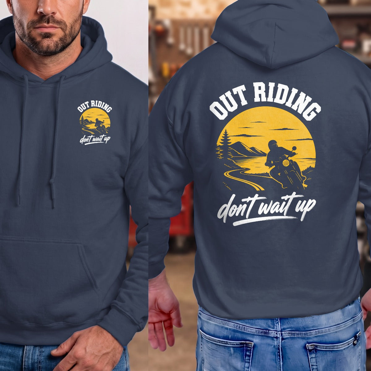 Navy | Front & Back